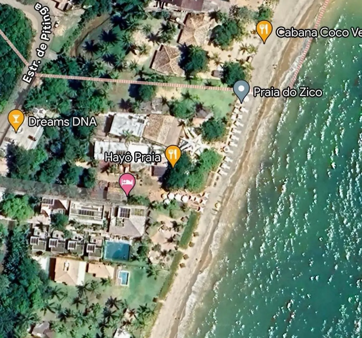 شقة Chale Pe Na Areia Arraial D Ajuda بورتو سيغورو